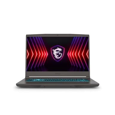 MSI Notebook Thin 15 Inch Gaming laptop, 15.6" FHD 144Hz Panel, Intel Core i7-13620H, NVIDIA GeForce RTX 4050, 16GB RAM, 512GB SSD, Windows 11 Home Plus, Cosmos Gray