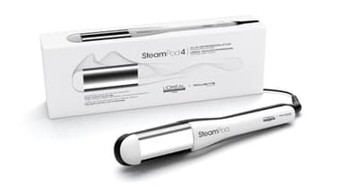 L'Oréal Professionnel Steam Hair Straightener & Styling Tool, for All Hair Types, SteamPod 4, UK Plug