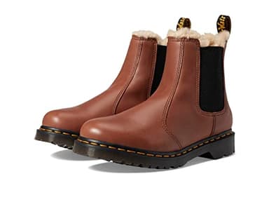 Dr. Martens Women's 2976 Leonore Fashion Boot, Brown, 5 UK