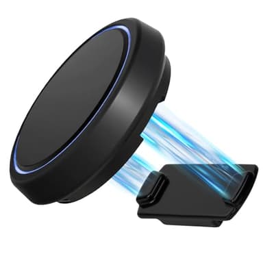 vsshe Magnetic Car Mount for Ooono Co-Driver No2 Speed Camera, Built-In Magnet, Magnetic Mount with Adhesive Backing, Compatible for Ooono No2 Speed Camera Alarm, Car Accessories