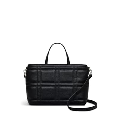 RADLEY London Sunny Dene - Quilt Women's Small Leather Ziptop Top Handle Bag, Black