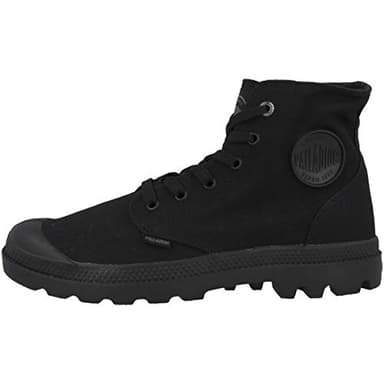 Palladium Men's Pampa Monochrome Sneaker, Black, 9 UK