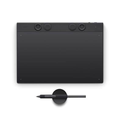 Wacom Intuos Pro Medium, the innovative pen tablet incl. Wacom Pro Pen 3, compact and lightweight - a versatile choice for illustrators, designers, and photo editors