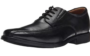 Clarks Men's Tilden Walk Oxford, Black, 8.5 UK Wide