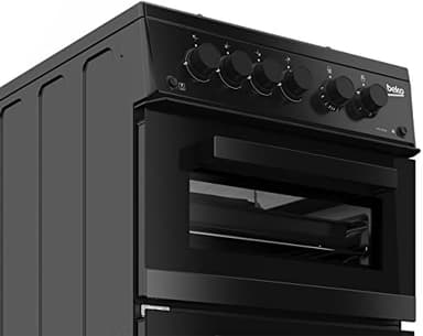 Beko KDVG593K 50cm Gas Cooker with Gas Grill - Black