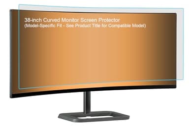 Photodon Anti-Glare Screen Protector for the Dell UltraSharp U3818DW 38-inch Curved Monitor with Installation and Care Kit