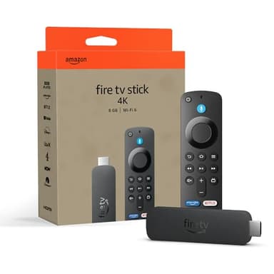 Amazon Fire TV Stick 4K (Newest gen), supports Wi-Fi 6, Dolby Vision/Atmos, HDR10+