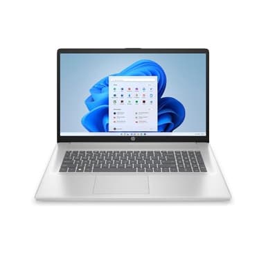 HP 17-cn2020na Intel Core i5-1235U Laptop 17.3" Full HD 8GB DDR4-SDRAM 512GB SSD Windows 11 Home - Silver - 8X0T1EA#ABU