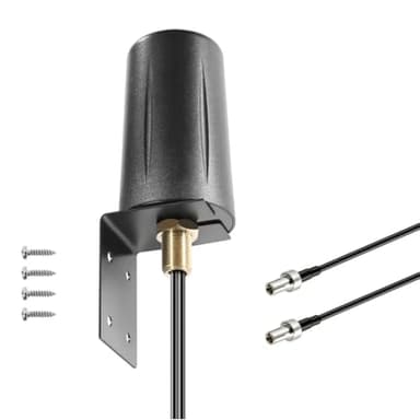 Waterproof 4G LTE 5G TS9 Omnidirectional MIMO Antenna Compatible with Netgear Nighthawk MR6110 MR6150 MR6500 M6 Pro M1 MR1100 Verizon Hotspots Router, Boosts RV Home Internet,Slinkdsco