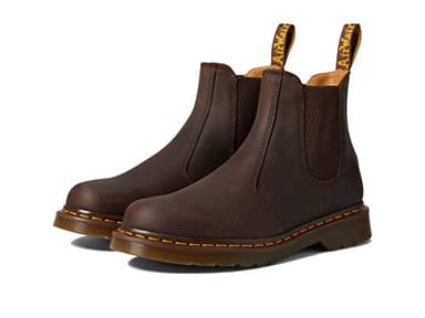 Dr. Martens Mens Chelsea Boots, Dark Brown Crazy Horse, 6.5 UK