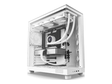 NZXT H6 Flow Mid Tower Case - White