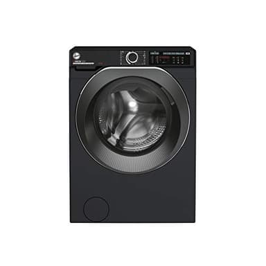 Hoover H-WASH 500 10kg Freestanding Washing Machine, 1400 RPM, A Rated, ECO‑Power Inverter Motor, hOn App, 60 Programmes, Care Dose, Power Care System, Black, 60x59x85 cm ‑ HW 410AMBCB/1-80