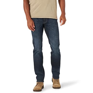 Lee Men's Performance Series Slim Straight Leg Jean Extreme Motion, Trip, 34W x 30L