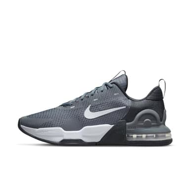 NIKE Men's M Nike Air Max Alpha Trainer 5 Sneaker, Smoke Grey White Dk Smoke Grey Dark Grey, 9 UK