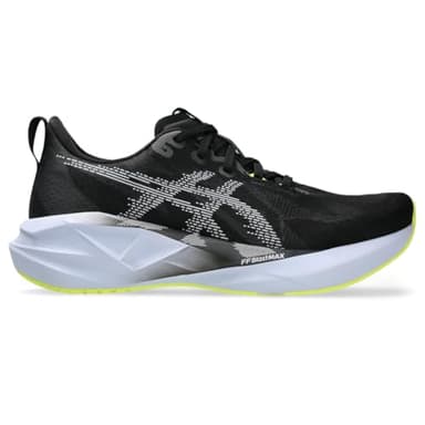 ASICS Men's Novablast 5 Sneaker, Black/Blue Fade, 12 UK