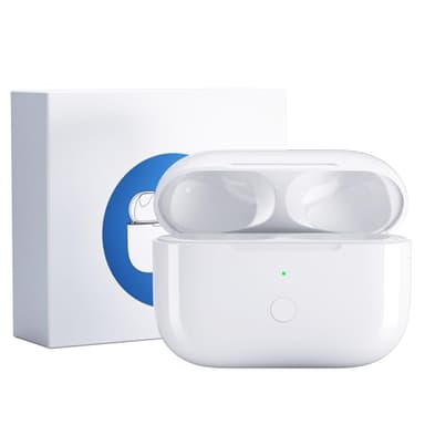 Wireless Charging Case Replacement Compatible with AirPod 3rd Generation,Airpod Charging Case replacement,600 mAh AirPod 3rd Generation Case with Bluetooth Button for Pairing