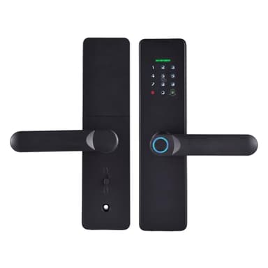 Swokely Smart Lock WiFi Keyless Entry Door Lock TY APP/Fingerprint/Password/Card/Mechanical Key Unlocking Methods Door Lock for 35-60mm Thickness Office Home Bedroom Door