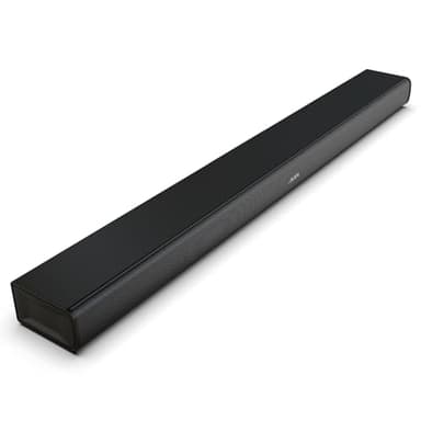 HYE 2.0ch Bluetooth Soundbar for TV, 60W Compact Black Sound Bar with HDMI, USB, AUX, Remote Control – Wireless Audio System with Deep Bass, Slim Design – Ideal for Your Television - 20SB4012
