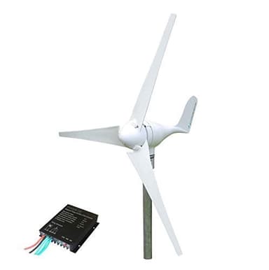 LOWENERGIE 300w Wind Turbine Generator Kit Boat Off Grid Power Low Start Up Speed Charge Control 24v