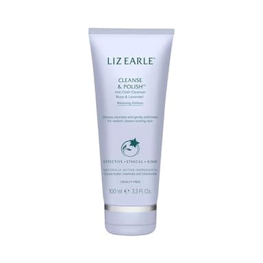 Liz Earle Cleanse & Polish Hot Cloth Cleanser Relaxing Edition 100ml, Deep Cleansing Cream Formulated with Naturally Active Ingedients, Cruelty Free, Suitable for All Skin Types