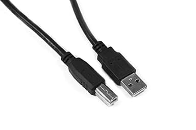 iTechCover Printer Cable USB/PC Fast Data Sync Lead Adaptor Compatible with HP Smart Tank 7005 All-in-One Wireless Inkjet Printer/Black / (1.5m / 4.92ft)