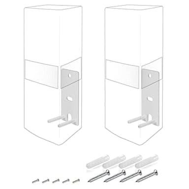 Dinghose Wall Brackets Compatible with Bose Surround Speakers 700, OmniJewel Lifestyle 650 Home Entertainment System (White)