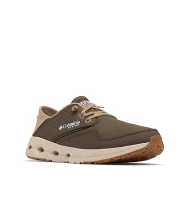 Columbia Men's Casual Boat Shoe, Mud/Oxford Tan, 7 Wide