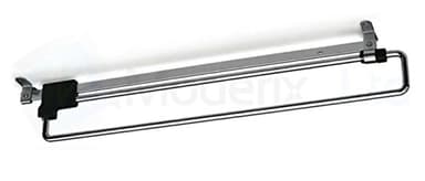 Wardrobe Pull Out Clothes Hanger Rail Organizer Rack Metal 450 mm
