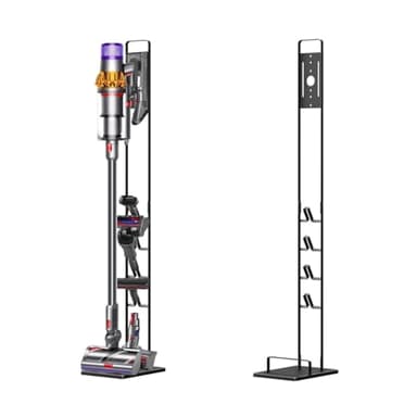 Foho Vacuum Stand, Stable Metal Storage Bracket Holder Stand Compatible for Dyson Gen5 V15 V12 V11 V10 V8 V7 V6 DC Series Handheld Cordless Vacuum Cleaners