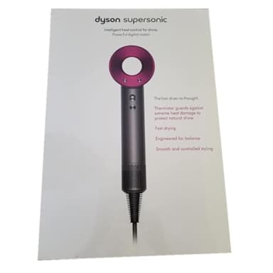 Dyson Supersonic Hair Dryer 3 Speeds 4 Heat V9 Motor Air Multiplier Pink Silver
