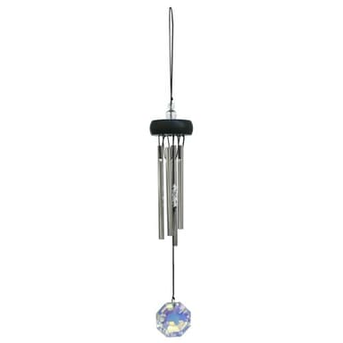 Woodstock Chimes PSCR Precious Stones Collection Windchime, Crystal,11-1/2-Inch