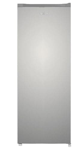 Willow WTF55X 177L Tall Freestanding Upright Freezer – 6 Drawers, Reversible Door, Adjustable Thermostat, 2-Year Warranty – Stainless Steel