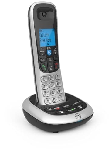 BT 2700 Cordless Landline House Phone, Nuisance Call Blocker, Do Not Disturb button, Answer Machine, Single Handset Pack