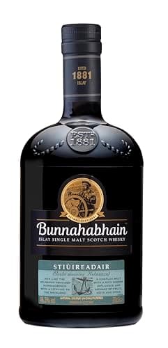 Bunnahabhain Stiuireadair Islay Single Malt Scotch Whisky, 70cl | 46.3% vol | Fruity, Nutty, Spicey, Unpeated Islay Whisky | Islay Single Malt Whisky​