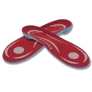 Vasyli Custom Full Length Insoles Red Small 5 - 6.5 UK / 38 - 40EU