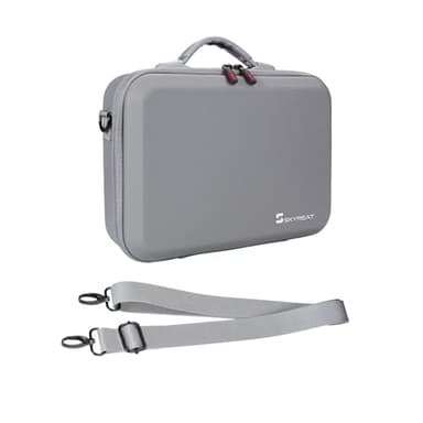 SKYREAT Mini 4 Pro Case, Portable Travel Case, Compact Storage Carrying Case with Should Strap for DJI Mini 4 Pro Fly More Combo Drone RC 2 Controller Accessories