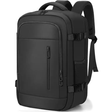 OTAHGK Cabin Bags 40×20×25 for Ryanair Underseat Carry-ons Travel Backpack Hand Luggage Bag Flight Rucksack Casual Daypack School Office Backpack Fit 14 Inch Laptop with USB Charging Port-Black
