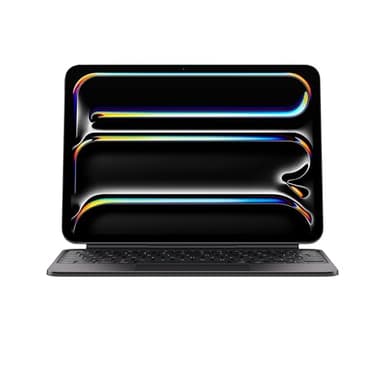 Apple iPad Magic Keyboard Case for iPad Pro 11-inch (M4), Great Typing Experience, Built-in Trackpad, Function Row, British English - Black ​​​​​​​