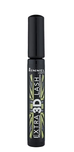 Rimmel Extra 3D Lash Volumising Mascara, 8 ml (Pack of 1), Black