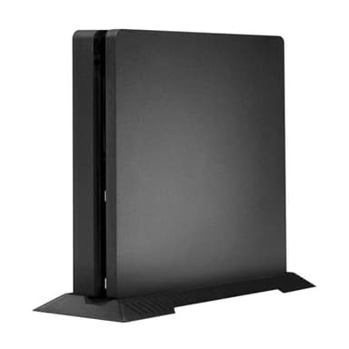 KlsyChry Vertical Stand for PS4 Slim Playstation 4 Slim Console Cooling Bracket Mount Holder - Black