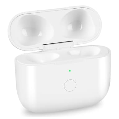 Replacement Wireless Charging Case for Airpods 3rd Generation | Genuine OEM Compatible | Compact & Portable Charging Case with Bluetooth Pairing Sync Button,Built in 660mAh Battery