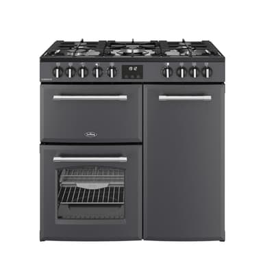 Belling Farmhouse 90cm Dual Fuel Range Cooker - Anthracite
