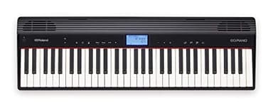 Roland GO:PIANO | GO-61P Entry-Level Portable 61-Note Digital Piano | Wireless Smartphone Connection | Unlimited Online Songs and Lessons Streamed from Your Smartphone | Powerful Learning Features