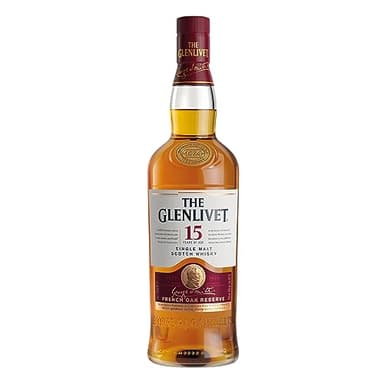 The Glenlivet 40% Vol Malt Scotch Whisky 15 Year Old French Oak Reserve, 70 cl