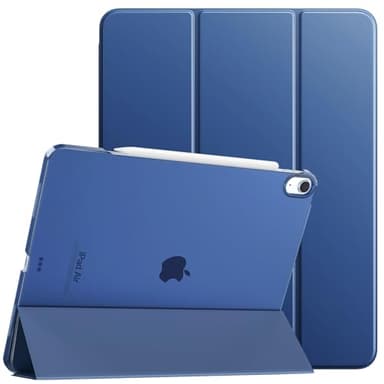 TiMOVO Case for iPad Air 13 Inch (M3/M2-2025/2024), Slim Stand Cover for iPad Air 13-inch, Support Touch ID, Auto Wake/Sleep Smart Shell with Translucent Back, Navy Blue