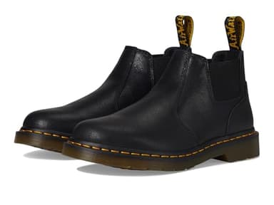 Dr. Martens Unisex-Adult 2976 Lo Chelsea Boot, Black, 12 Women/11 Men
