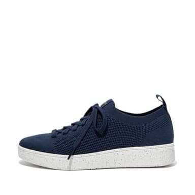 Fitflop Women's Rally e01 Multi-Knit Trainers Sneaker, Midnight Navy, 5 UK