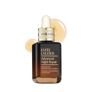 Estée Lauder Advanced Night Repair Face Serum Synchronized Multi-Recovery Complex with Hyaluronic Acid & Peptides | Anti Aging & Hydrating, 30 ml