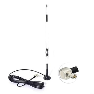 Zeroupshop 4G LTE TS9 Magnetic Antenna With 7dBi Booster Signal For Netgear NIGHTHAWK M1 MR1100 Mobile Router With 3 M Cable