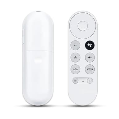 ZUOQIANG Eplacement Voice Remote Control for Google Chromecast 4k Snow Streaming Media Playe, G9N9N GA01920 with YouTube and NETFLIX Shortcut Buttons（Battery not included）